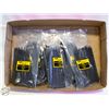 Image 1 : 7 X 100 BLACK ULTRAVIOLET, SELF LOCKING CABLE TIES