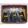 Image 1 : 7 X 100 BLACK ULTRAVIOLET, SELF LOCKING CABLE TIES