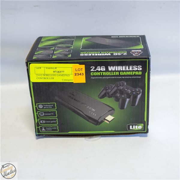 2.4 G WIRELESS GAMEPAD CONTROLLER