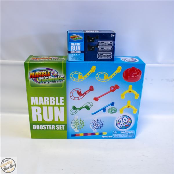 MARBLE GENIUS MARBLE RUN BOOSTER SET/LIGHTS/SOUNDS