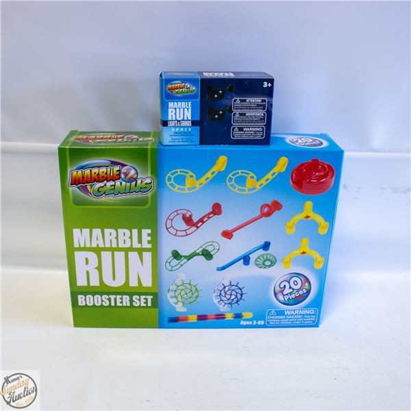 MARBLE GENIUS MARBLE RUN BOOSTER SET/LIGHTS/SOUNDS