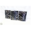 Image 1 : 3 X LEATHER CASH POUCH WITH BELTS