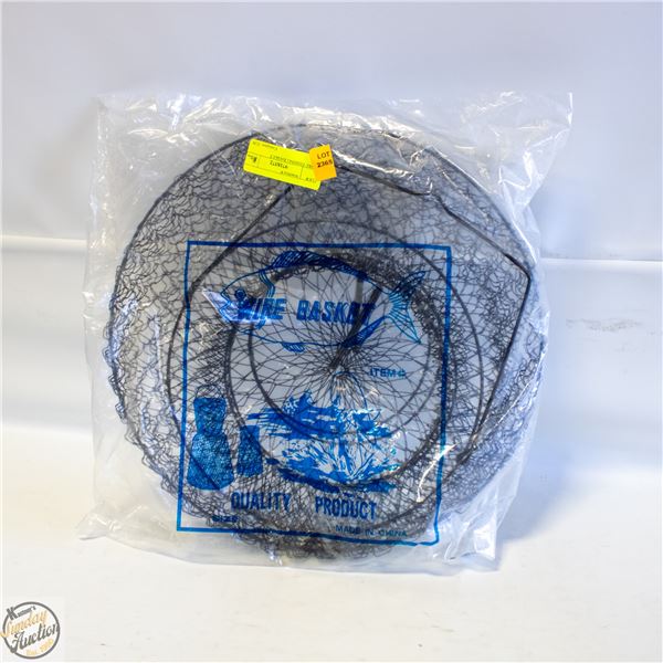 WIRE FISHING BASKET