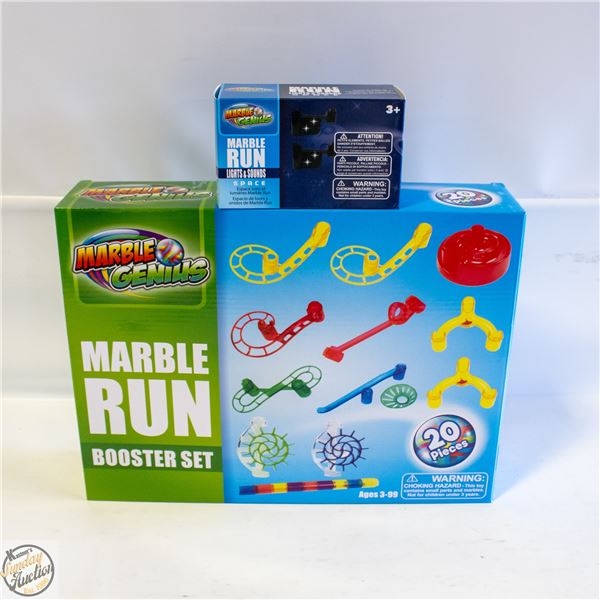 MARBLE GENIUS MARBLE RUN BOOSTER SET/LIGHTS/SOUNDS