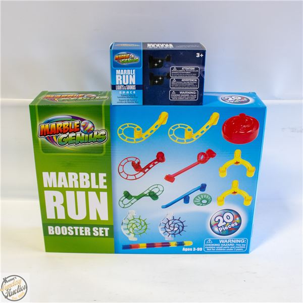 MARBLE GENIUS MARBLE RUN BOOSTER SET/LIGHTS/SOUNDS