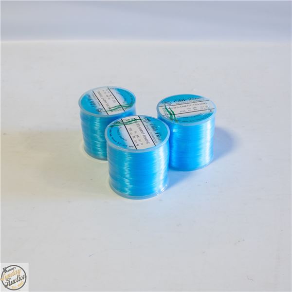 3 X 166 YARDS 60 LB TEST MONOFILAMENT FISHING LINE