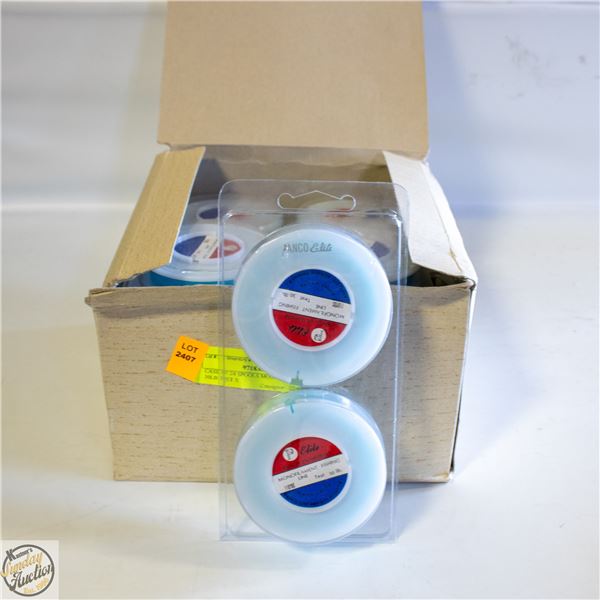 CASE OF 24 SPOOLS MONOFILAMENT 30LB TEST X