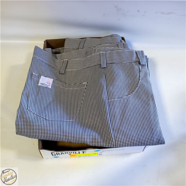 3 X CHEFWEAR CHEF PANTS SIZE 54,54,46