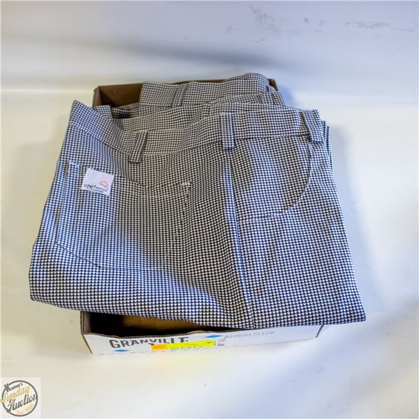 3 X CHEFWEAR CHEF PANTS SIZE 54,54,28