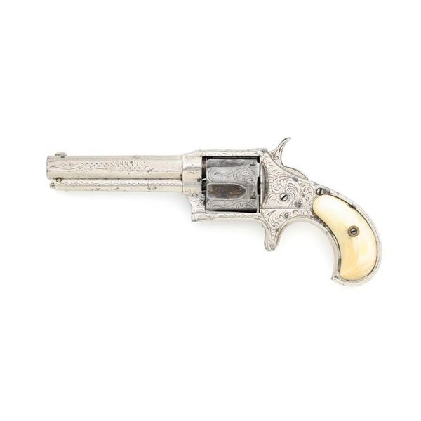 Early Production Factory Engraved Remington-Smoot #3 Bird's Head Revolver