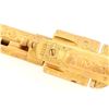 Image 5 : Gold Plated Cattle Brand Engraved Antique Colt Single Action Army Revolver
