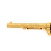 Image 7 : Gold Plated Cattle Brand Engraved Antique Colt Single Action Army Revolver