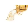 Image 9 : Gold Plated Cattle Brand Engraved Antique Colt Single Action Army Revolver
