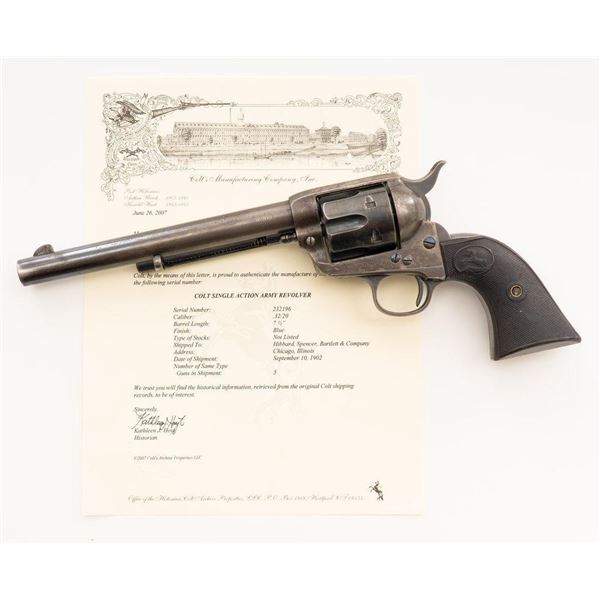 Colt 1st Generation Single Action Revolver with Factory Letter