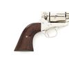 Image 6 : Rare Colt 2nd Generation Sheriff's Model Nickel Single Action Revolver with Factory Letter