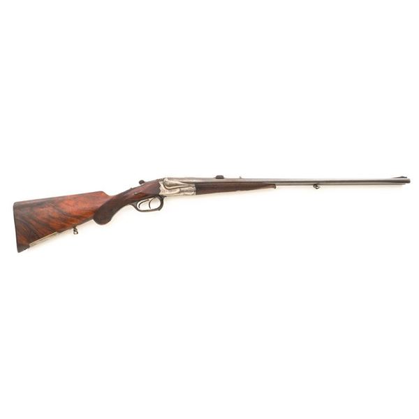 Rare J.J. Reeb, Hofbuchsenmacher, Bonn Clamshell Double Rifle