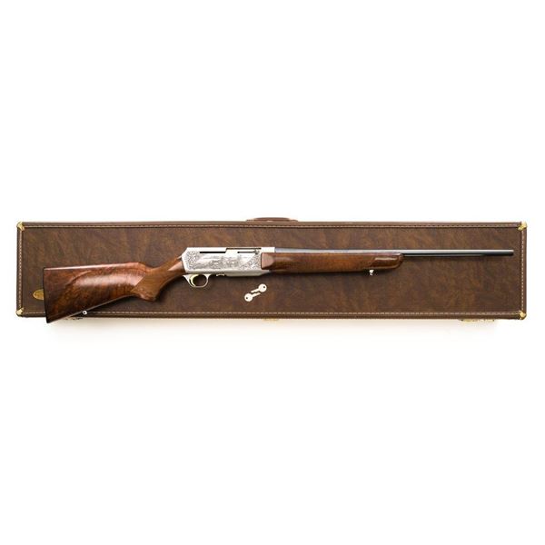 Engraved Belgian Browning BAR Grade IV Semi-Automatic Rifle