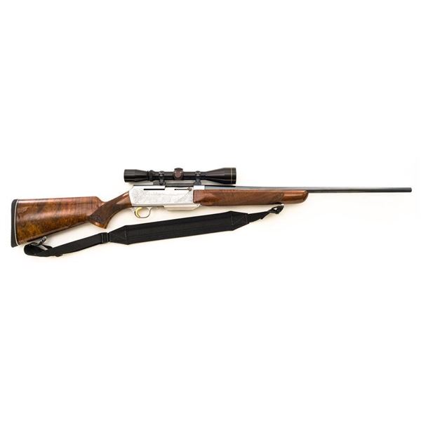 Engraved Belgian Browning BAR Grade IV Magnum Semi-Automatic Rifle