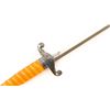 Image 7 : German Army Model 1935 Officer's Dagger with Scabbard and Silver Portepee Cord by WKC of Solingen