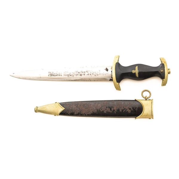 German SS M-33 Service Dagger with Exclamation Point Motto