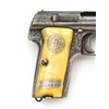 Image 3 : Factory Engraved Silver Plated Astra Model 300 Semi-Automatic Pistol