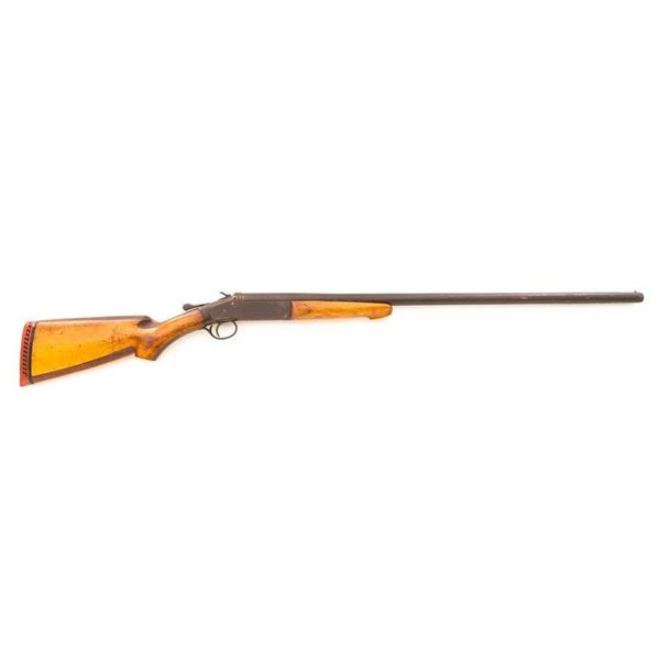 T. Barker Single Shot Top Break Exposed Hammer Shotgun
