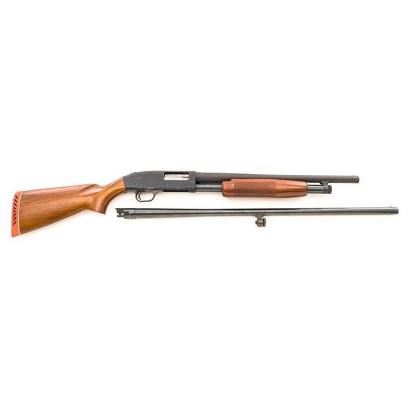 Mossberg Model 500A Slide Action Shotgun with Extra Barrel