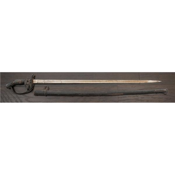 Prussian M1889 Infantry Officer's Sword with Scabbard