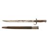 Image 2 : Rare Early 1907 Pattern British Lee Enfield Bayonet with Scabbard