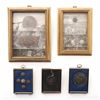 Image 1 : Lot of Dug Up Civil War Items In Shadow Box Frames