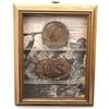 Image 5 : Lot of Dug Up Civil War Items In Shadow Box Frames