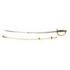 Image 1 : McKenney & Co. U.S. Model 1872 Cavalry Officers Dress Saber with 22" etched blade