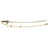 Image 2 : McKenney & Co. U.S. Model 1872 Cavalry Officers Dress Saber with 22" etched blade