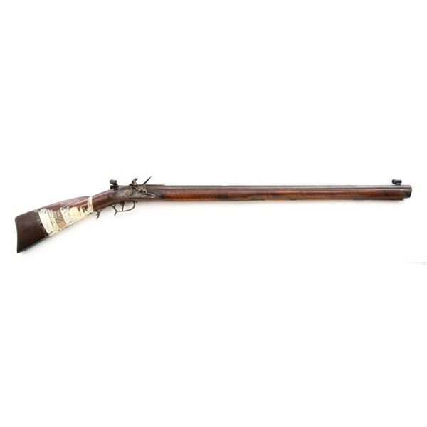 Joseph Golcher Flintlock Full-Stock Kentucky Rifle