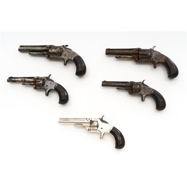Lot of 5 Five (5) Antique Parts/Relic Smith & Wesson Revolvers