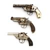 Image 1 : Lot of Three (3) Parts/Relic Revolvers: 1.) Merwin, Hulbert & Co. Double Action Pocket Revolver