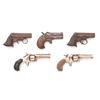 Image 8 : Lot of Five (5) Parts/Relic Remington Derringers and Revolvers