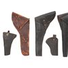 Image 7 : Lot of Seven (7) Antique and Vintage Holsters