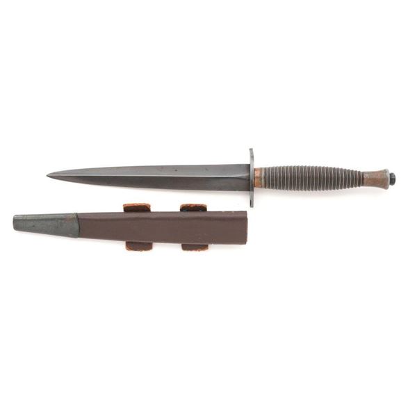 British Third Pattern Fairbairn-Sykes Fighting Knife with Scabbard