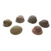 Image 1 : Lot of Six (6) Steel Military Helmets