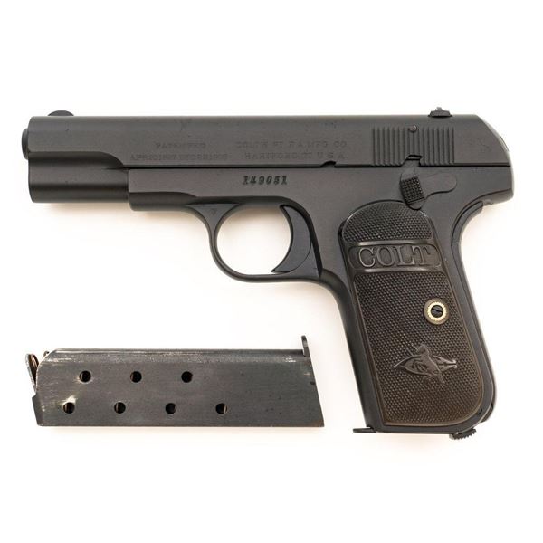 Colt Model 1903 Pocket Hammerless Type III Semi-Automatic Pistol