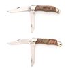 Image 5 : Lot of Six (6) Custom Handled Buck Model 317 Trailblazer Slipjoint Folding Knives