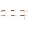 Image 6 : Lot of Six (6) Custom Handled Buck Model 317 Trailblazer Slipjoint Folding Knives
