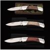 Image 3 : Lot of Six (6) Custom Handled Buck Model 500 Duke Lockback Folding Knives