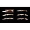 Image 1 : Lot of Six (6) Buck Model 500 Duke Folding Knives