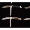 Image 5 : Lot of Seven (7) Buck Model 317 Trailblazer Slipjoint Folding Knives with Exotic Handles