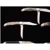 Image 9 : Lot of Seven (7) Buck Model 317 Trailblazer Slipjoint Folding Knives with Exotic Handles