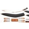 Image 2 : Lot of Five (5) Vintage Kukris and Kris Edged Weapons