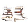 Image 1 : Lot of Eleven (11) Kris Daggers, Chinese Daggers, and Scabbards