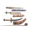 Image 6 : Lot of Eleven (11) Kris Daggers, Chinese Daggers, and Scabbards